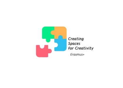 Logo projektu erasmus creating sapces
